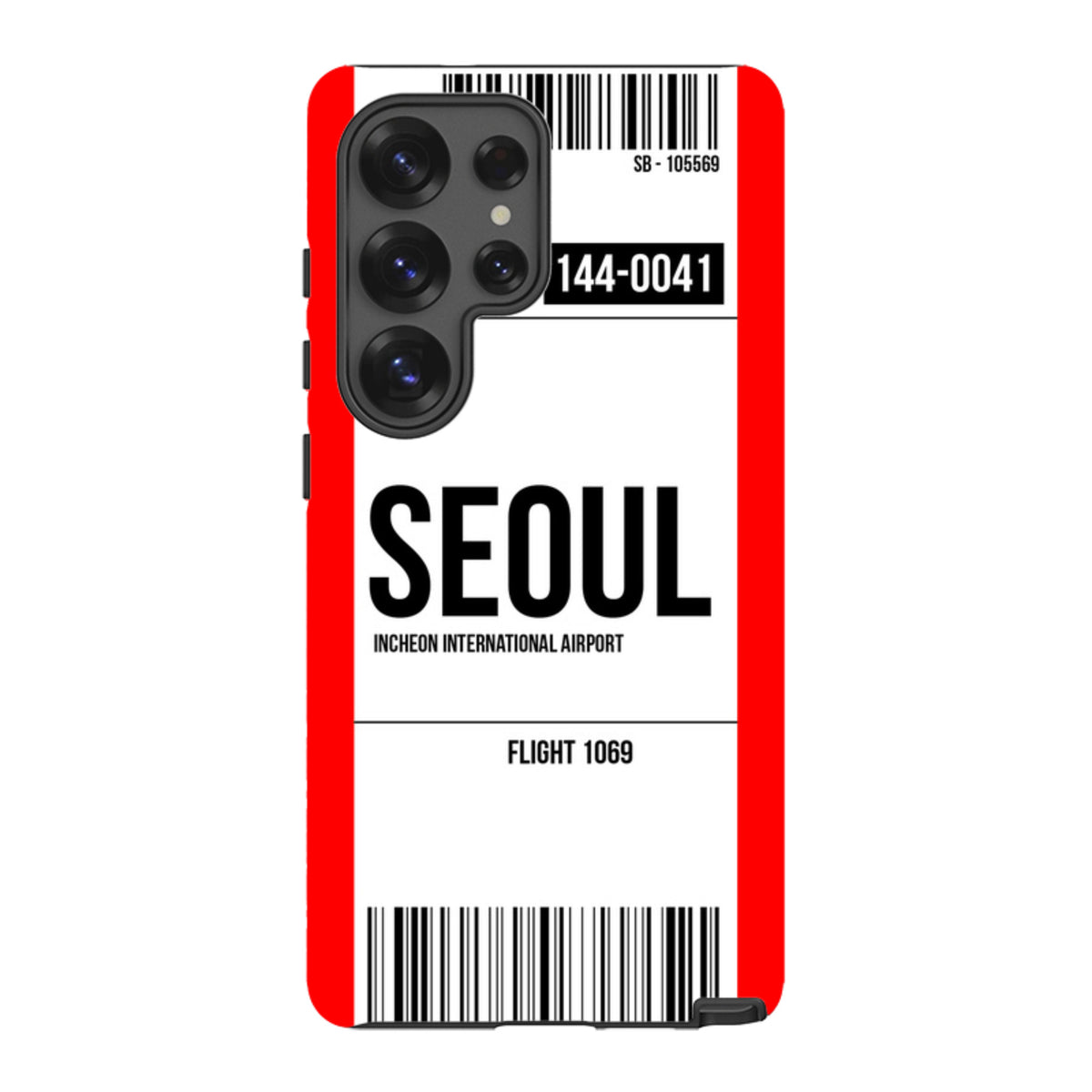 Samsung Tough Case - Seoul Red