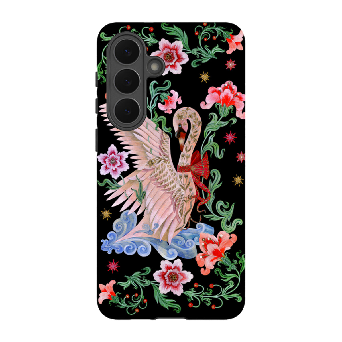 Samsung Tough  Case - Seven Swans A Swimming By Maria Matos