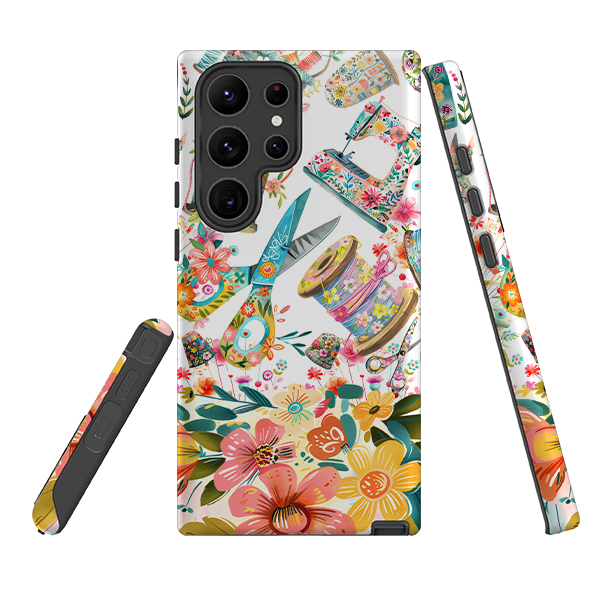 Samsung Tough  Case - Sew Happy