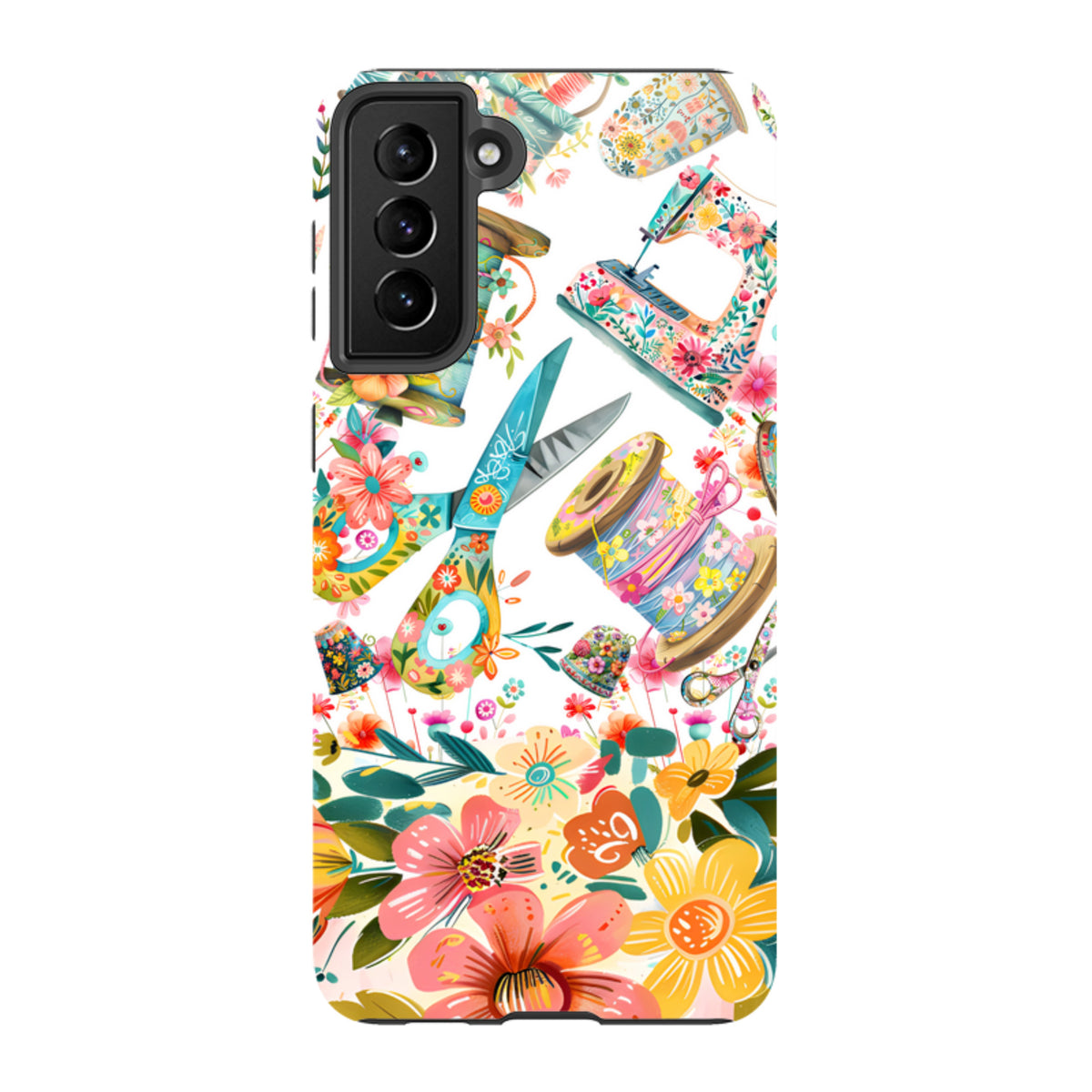 Samsung Tough  Case - Sew Happy