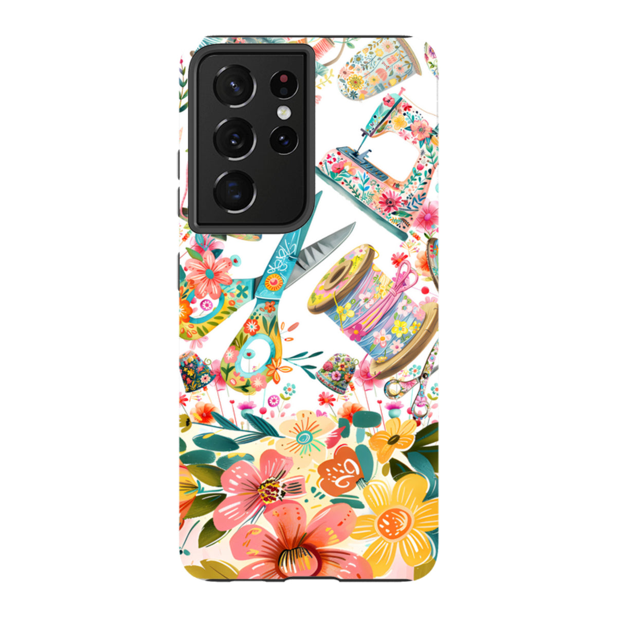 Samsung Tough  Case - Sew Happy