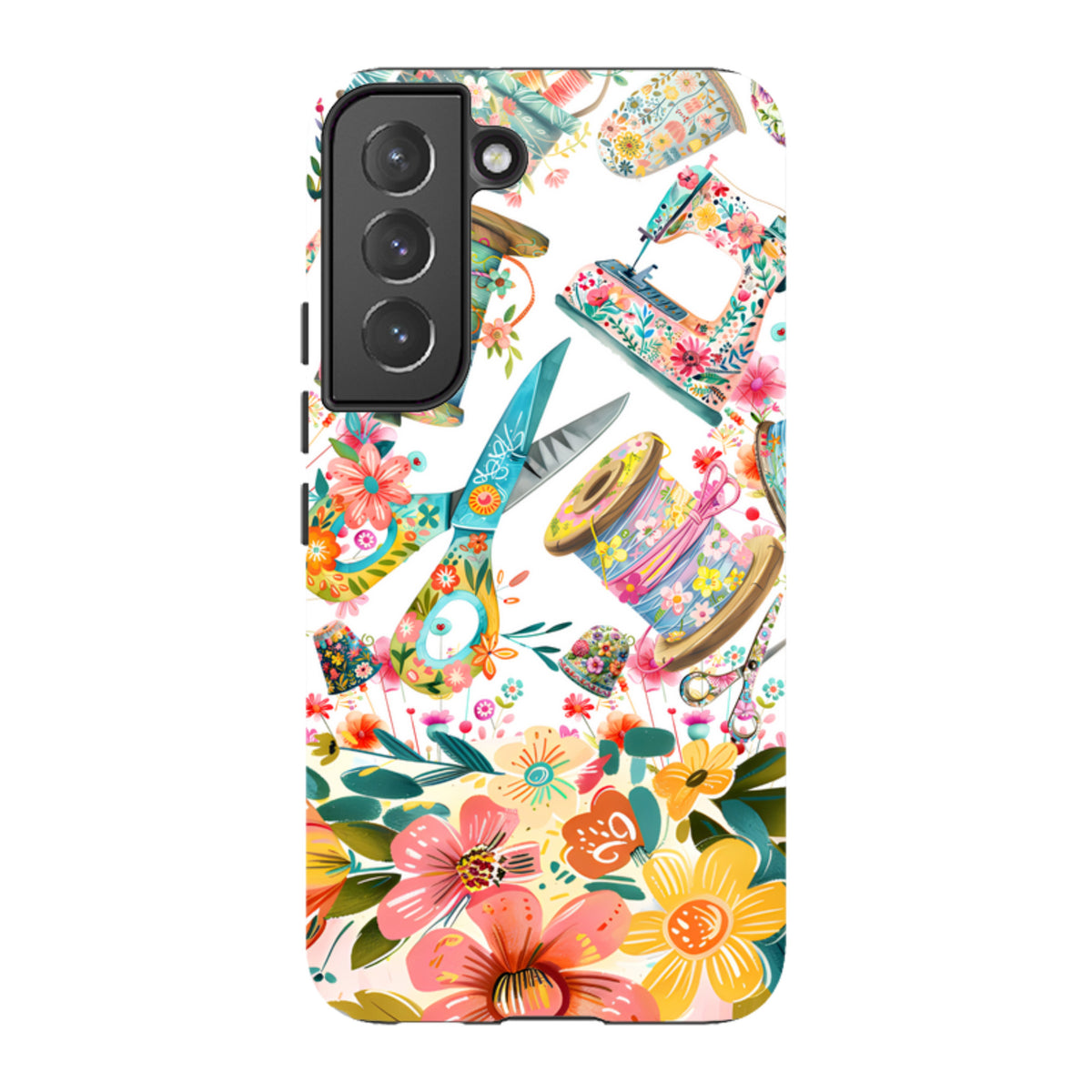 Samsung Tough  Case - Sew Happy