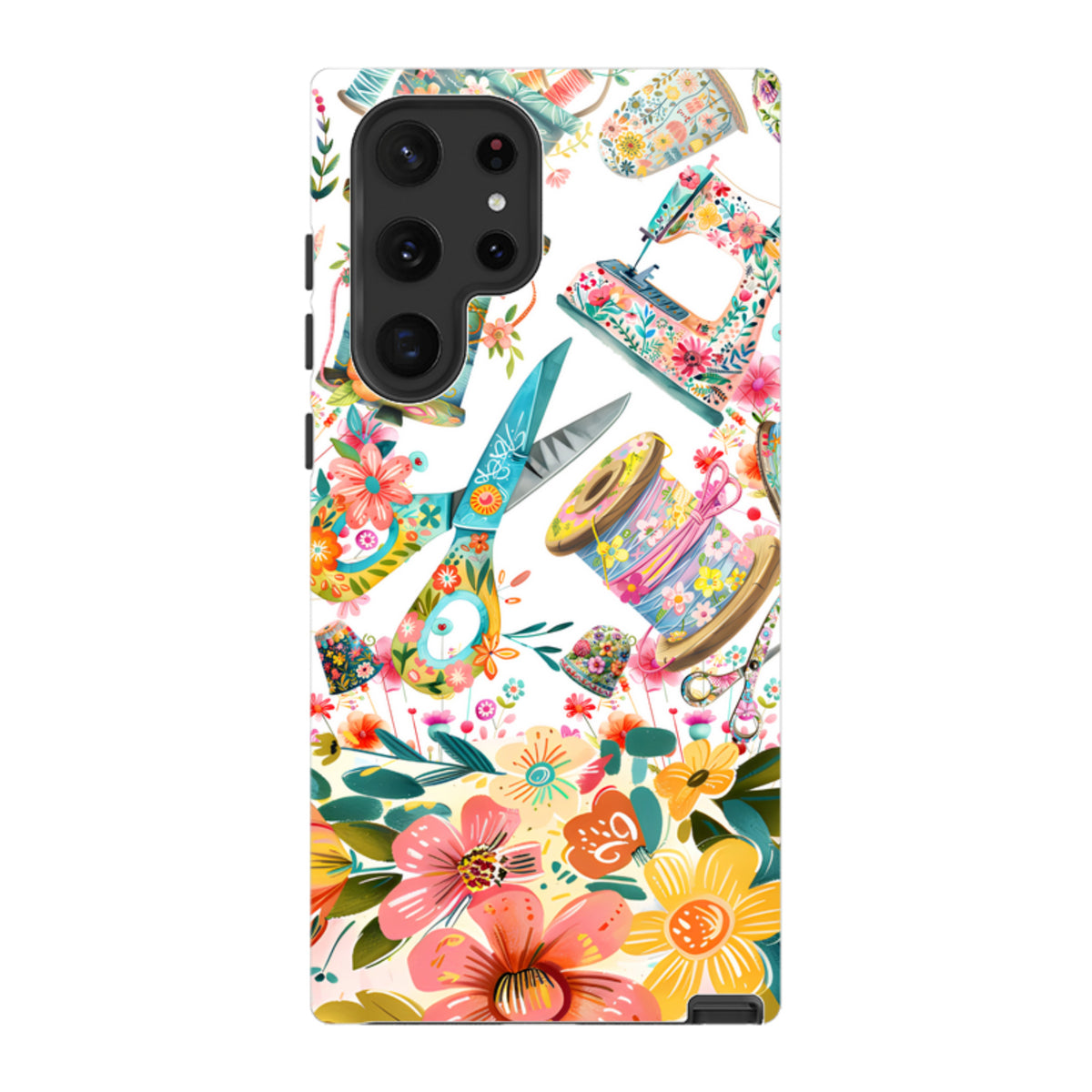 Samsung Tough  Case - Sew Happy