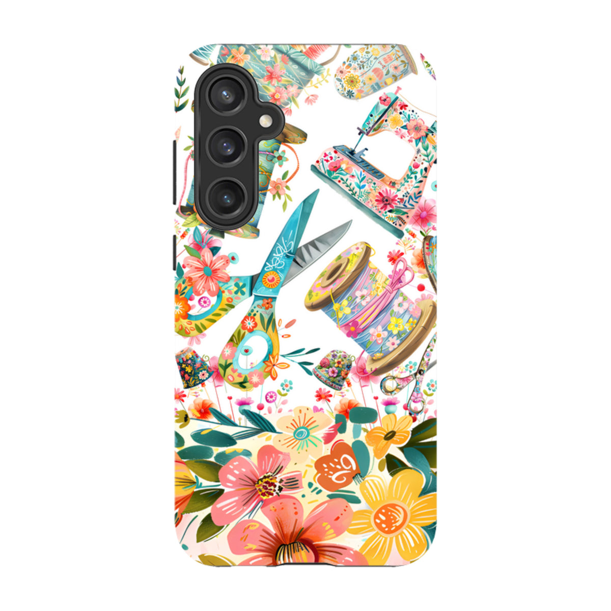 Samsung Tough  Case - Sew Happy