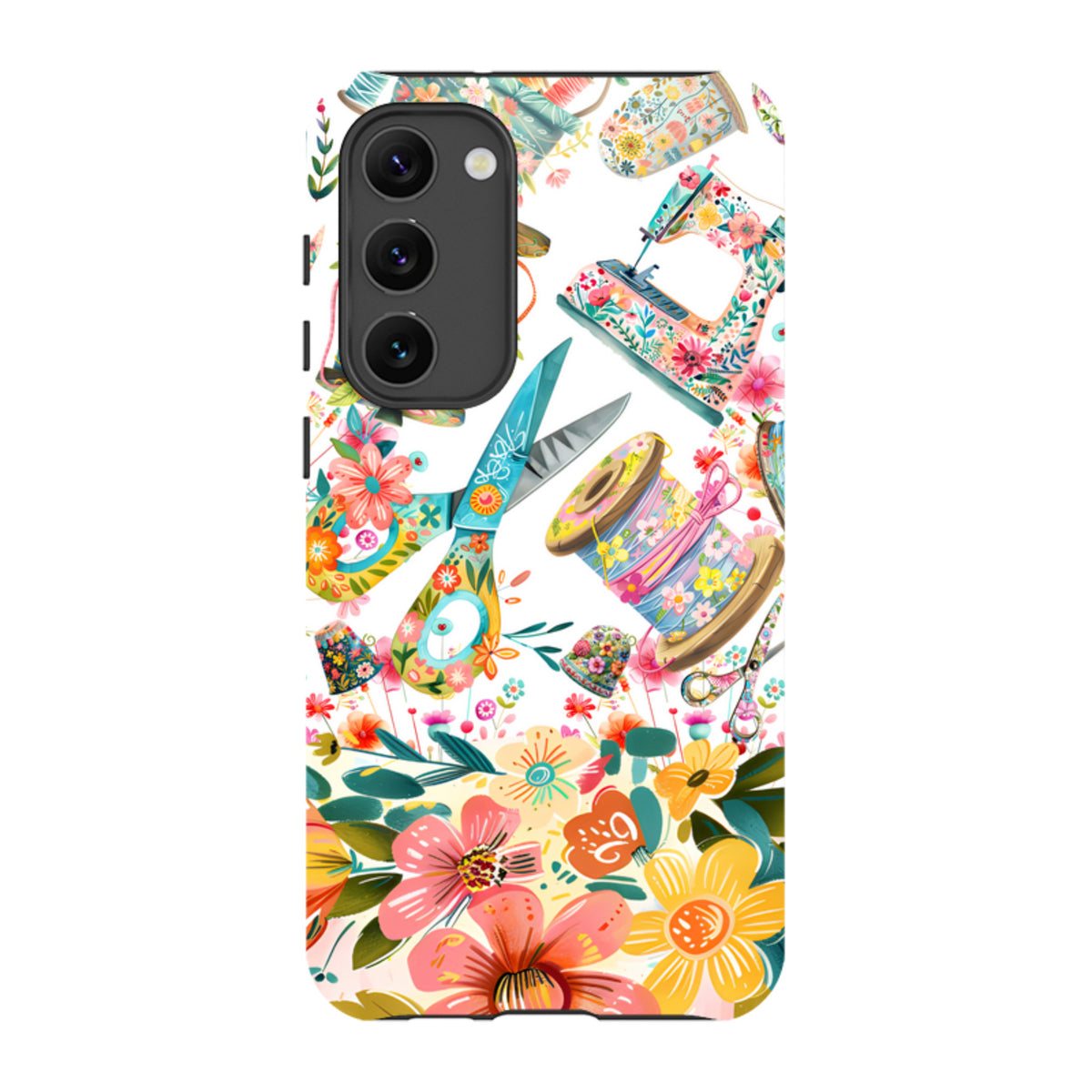 Samsung Tough  Case - Sew Happy