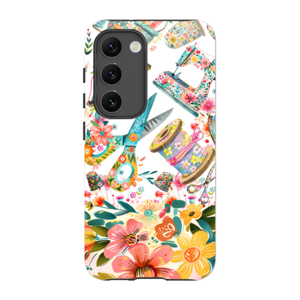 Samsung Tough  Case - Sew Happy
