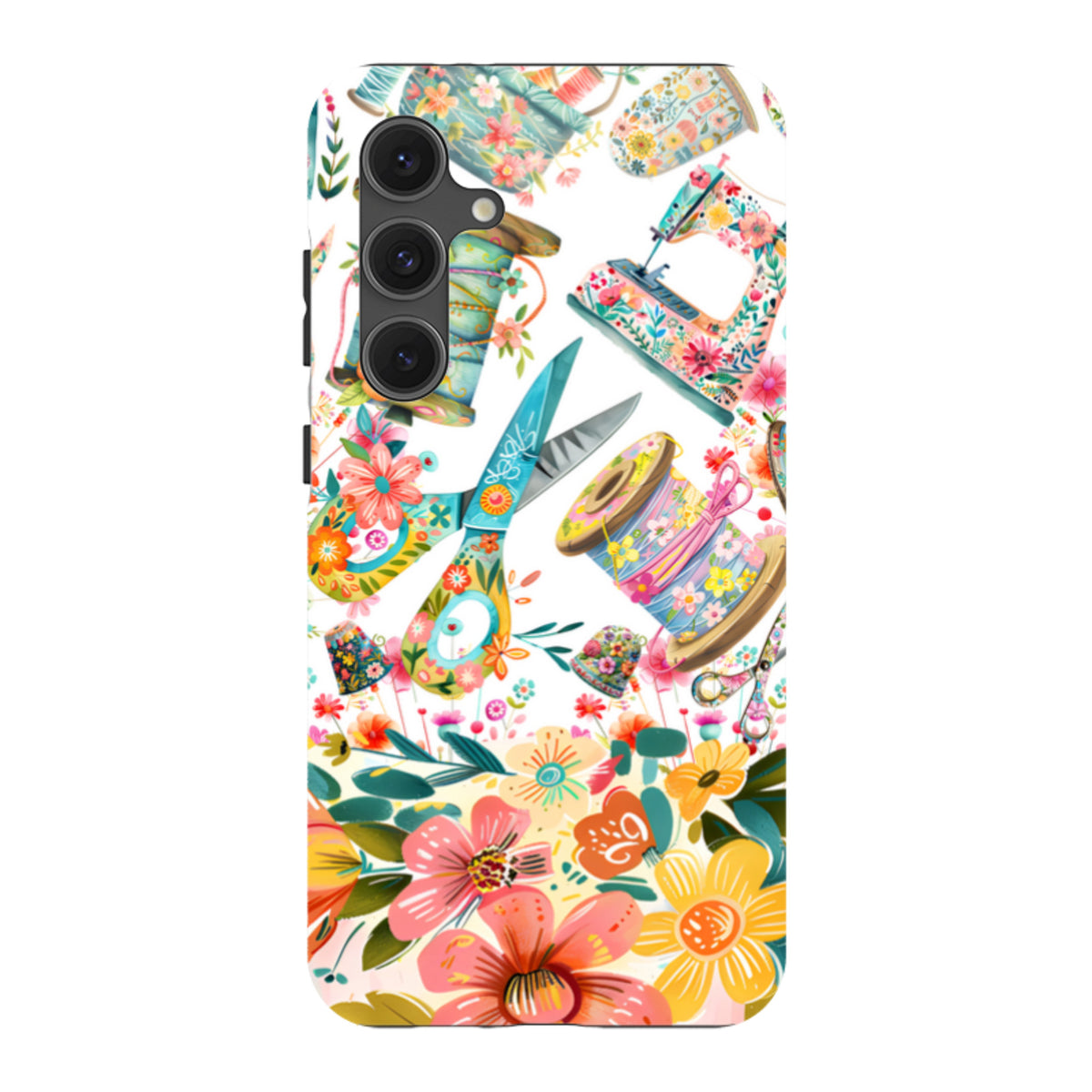 Samsung Tough  Case - Sew Happy