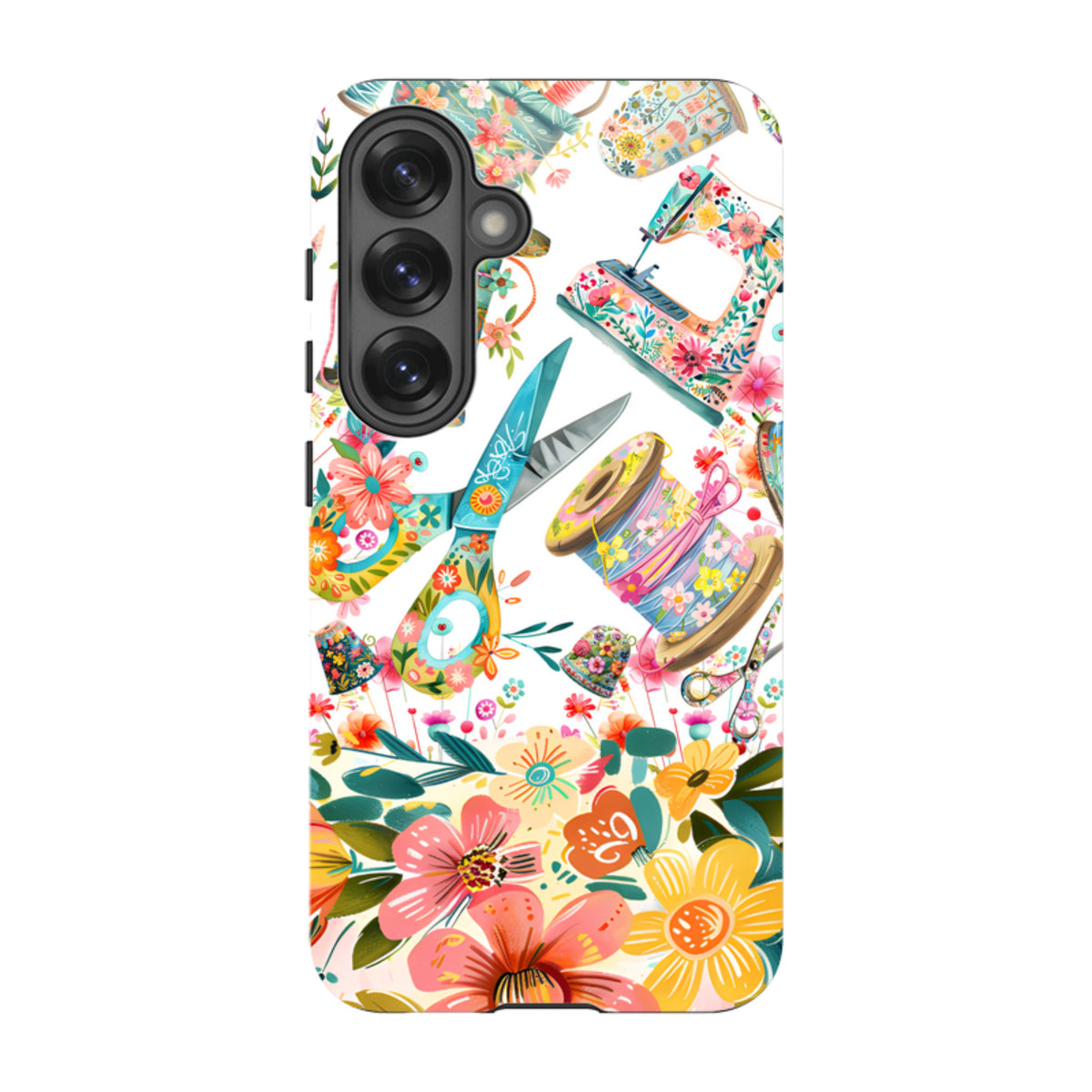 Samsung Tough  Case - Sew Happy