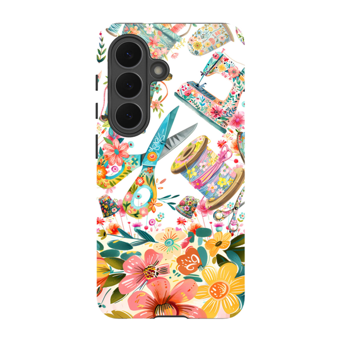 Samsung Tough  Case - Sew Happy
