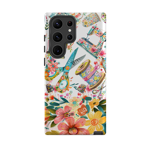 Samsung Tough  Case - Sew Happy