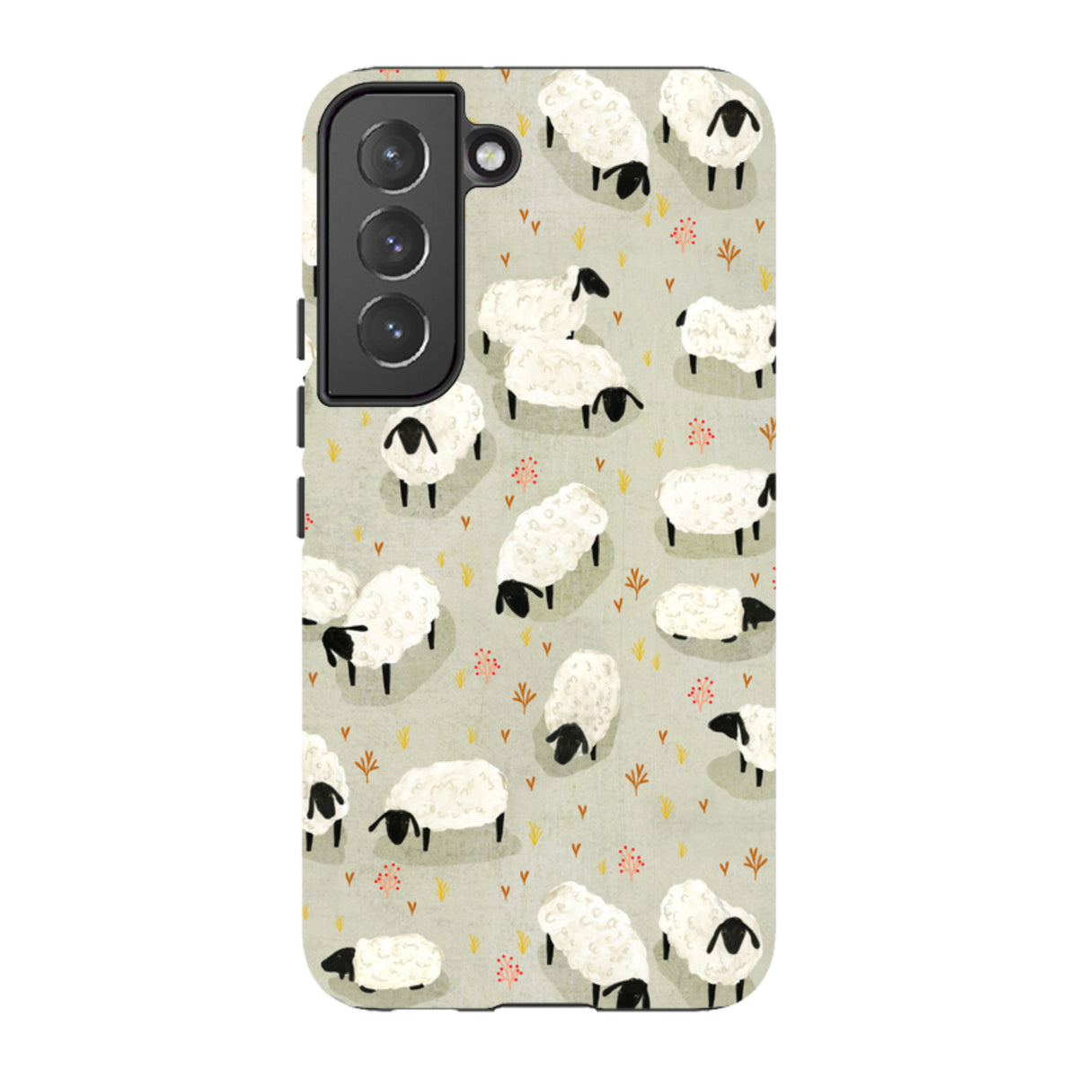 Samsung Tough Case - Sheep Grey By Katherine Quinn