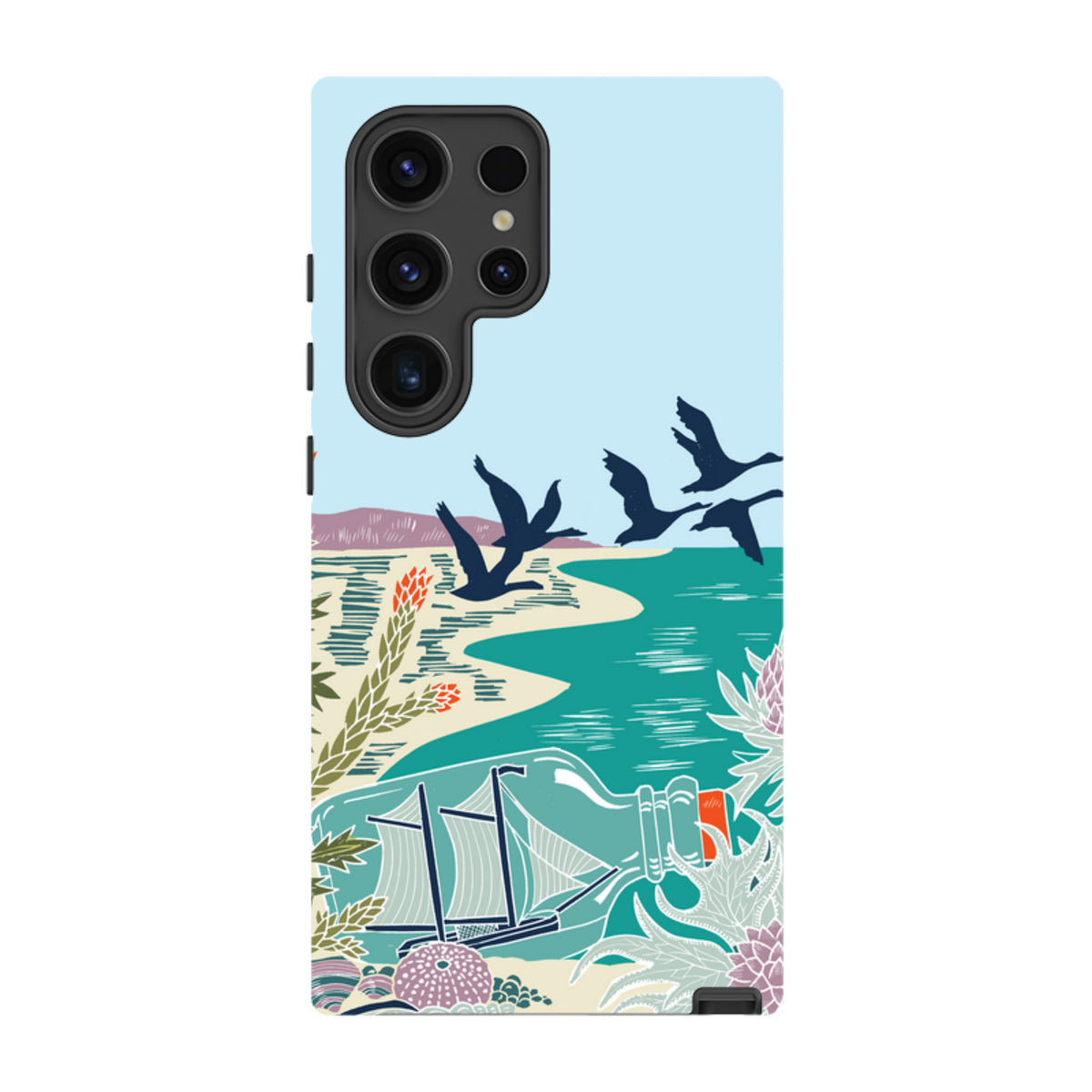 Samsung Tough  Case - Ship Bottle By Kate heiss