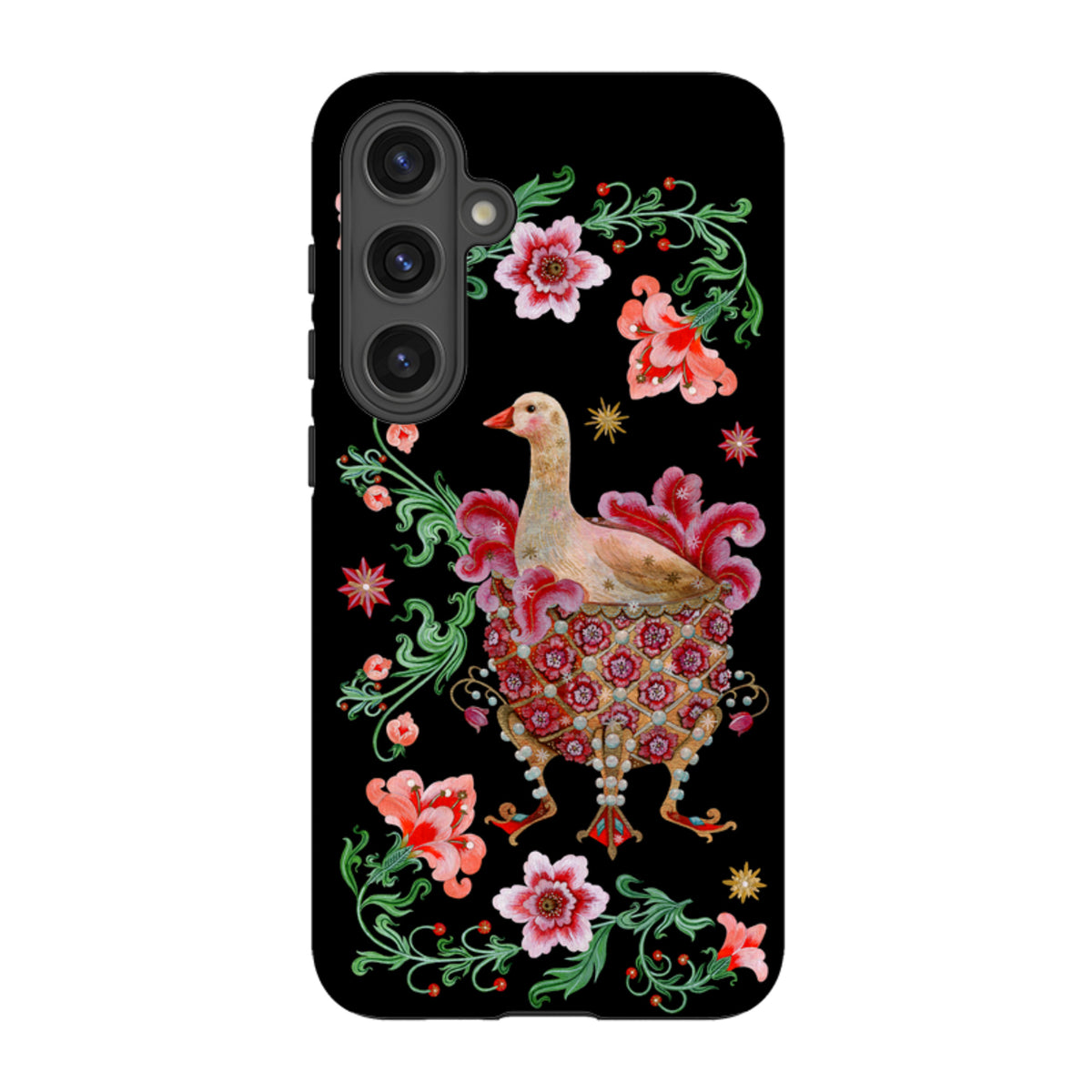 Samsung Tough  Case - Six Geese A Laying By Maria Matos