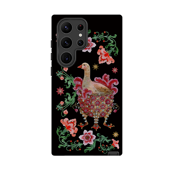 Samsung Tough  Case - Six Geese A Laying By Maria Matos