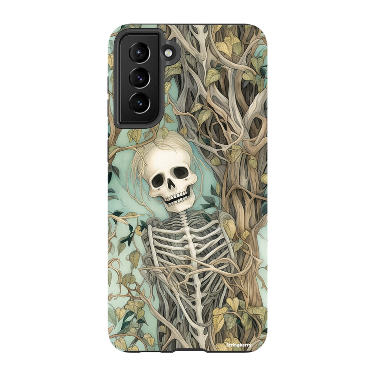 Samsung Tough Case - Skeletal Floral