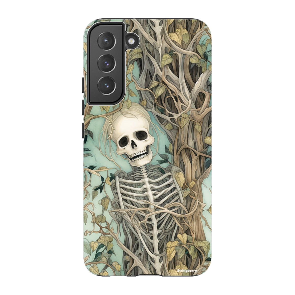 Samsung Tough Case - Skeletal Floral