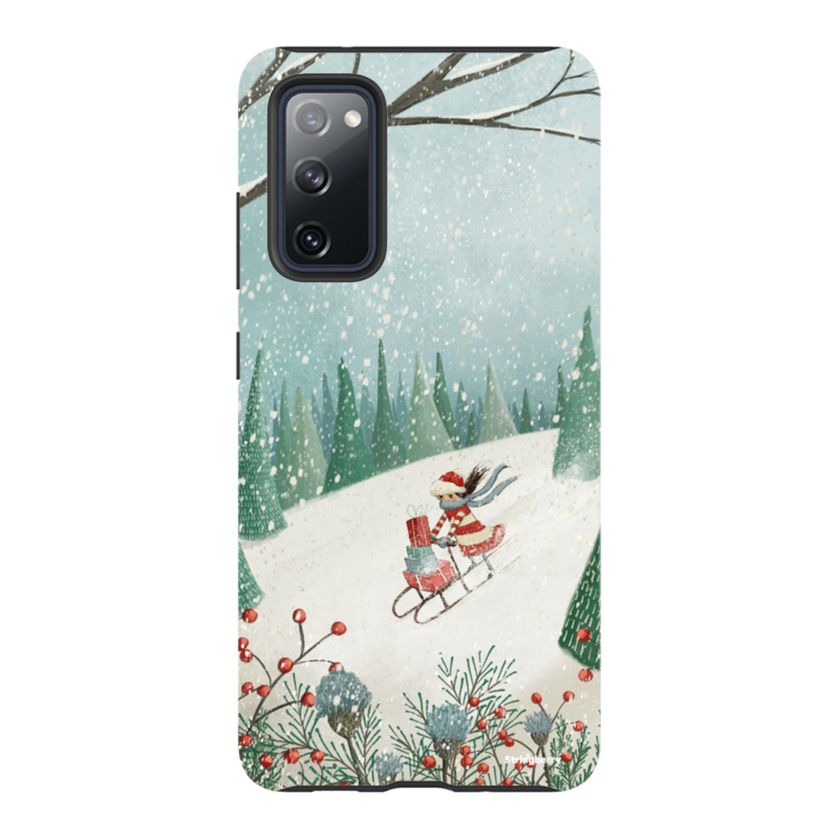 Samsung Tough Case - Sleigh Delivery By Maja Lindberg
