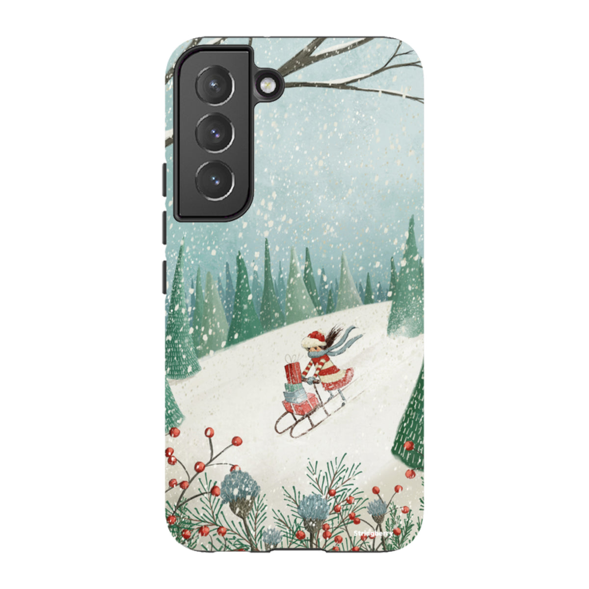 Samsung Tough Case - Sleigh Delivery By Maja Lindberg