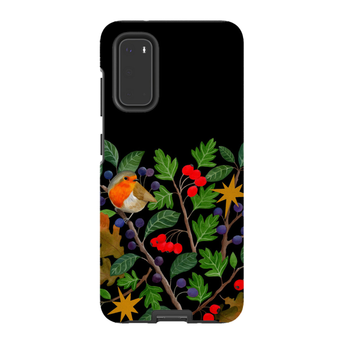 Samsung Tough Case - Sloe Robin By Bex Parkin