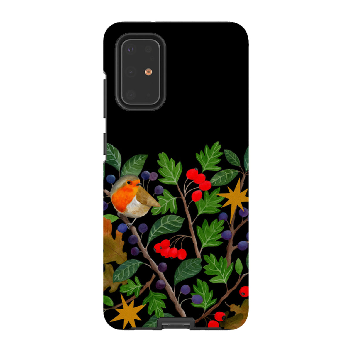 Samsung Tough Case - Sloe Robin By Bex Parkin