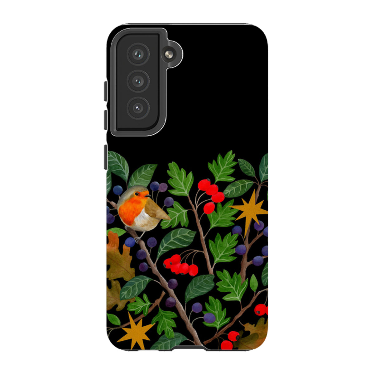 Samsung Tough Case - Sloe Robin By Bex Parkin