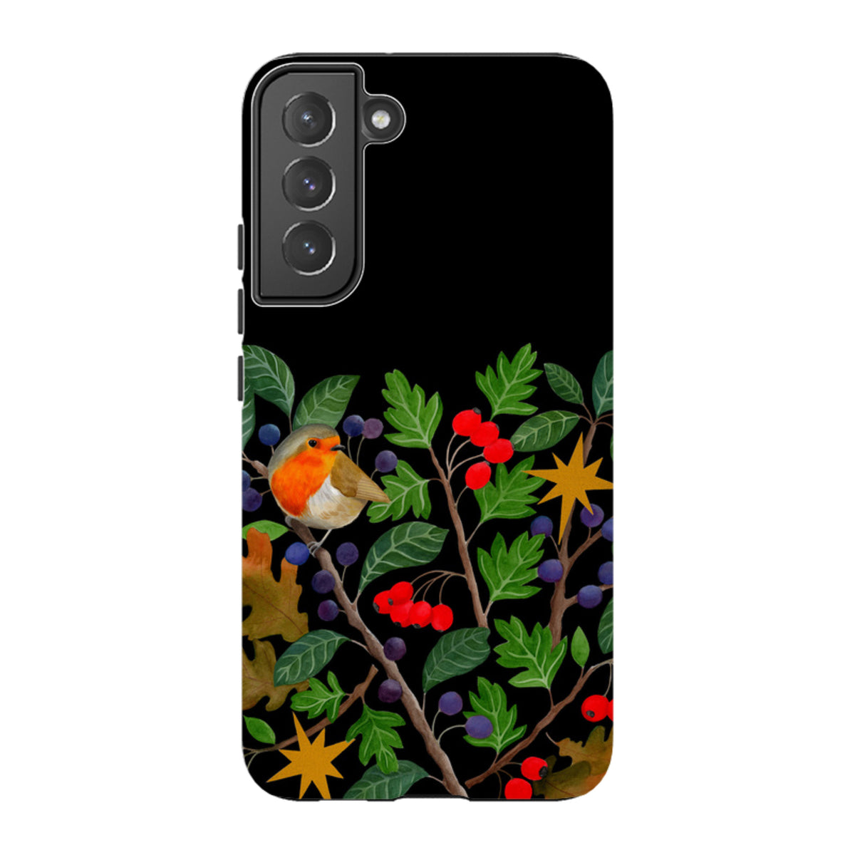 Samsung Tough Case - Sloe Robin By Bex Parkin