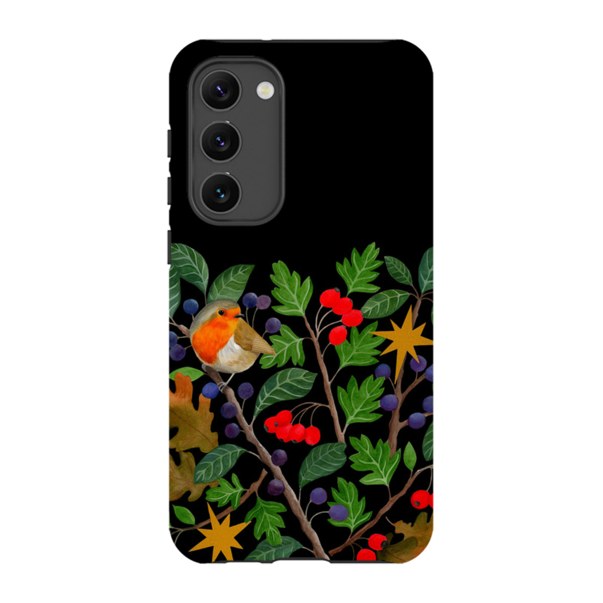 Samsung Tough Case - Sloe Robin By Bex Parkin