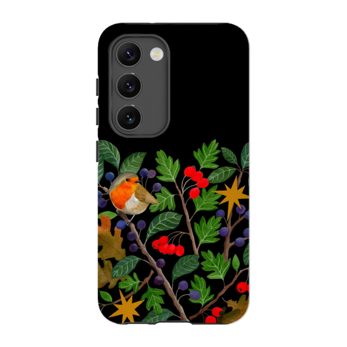 Samsung Tough Case - Sloe Robin By Bex Parkin