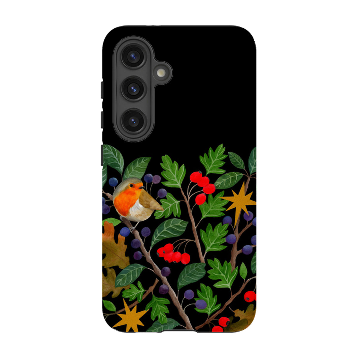 Samsung Tough Case - Sloe Robin By Bex Parkin