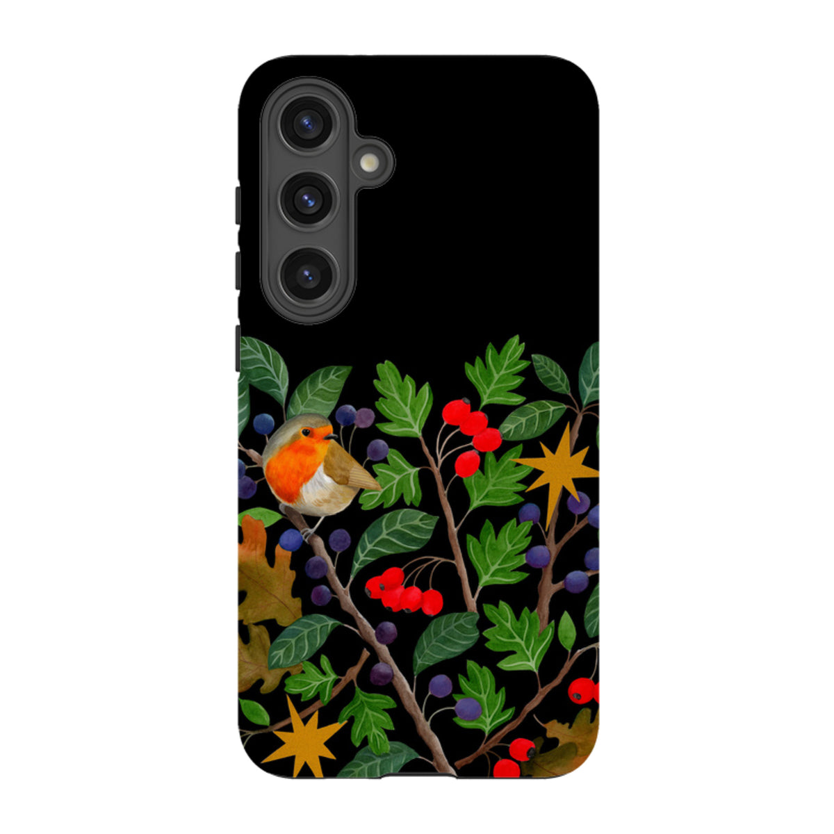 Samsung Tough Case - Sloe Robin By Bex Parkin