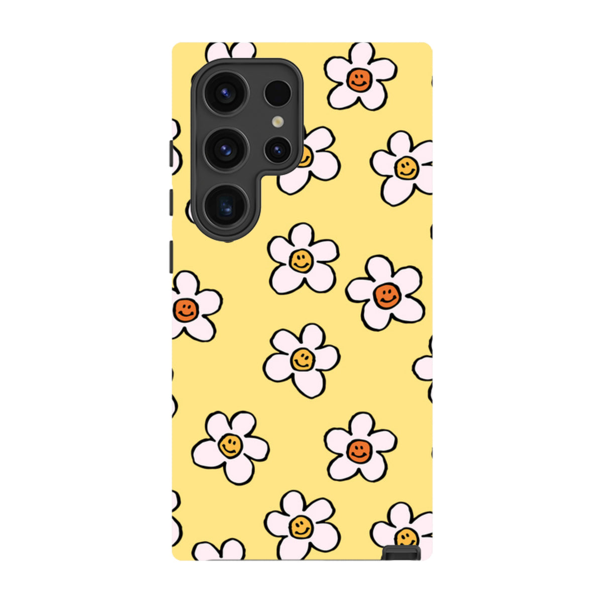Samsung Tough Case - Smiley Mellow Yellow