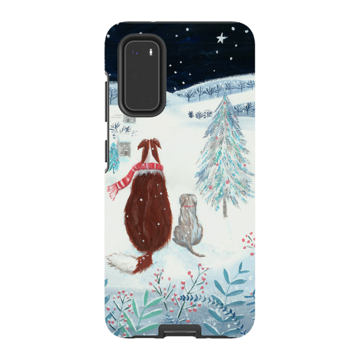 Samsung Tough Case - Schneehunde von Mary Stubberfield