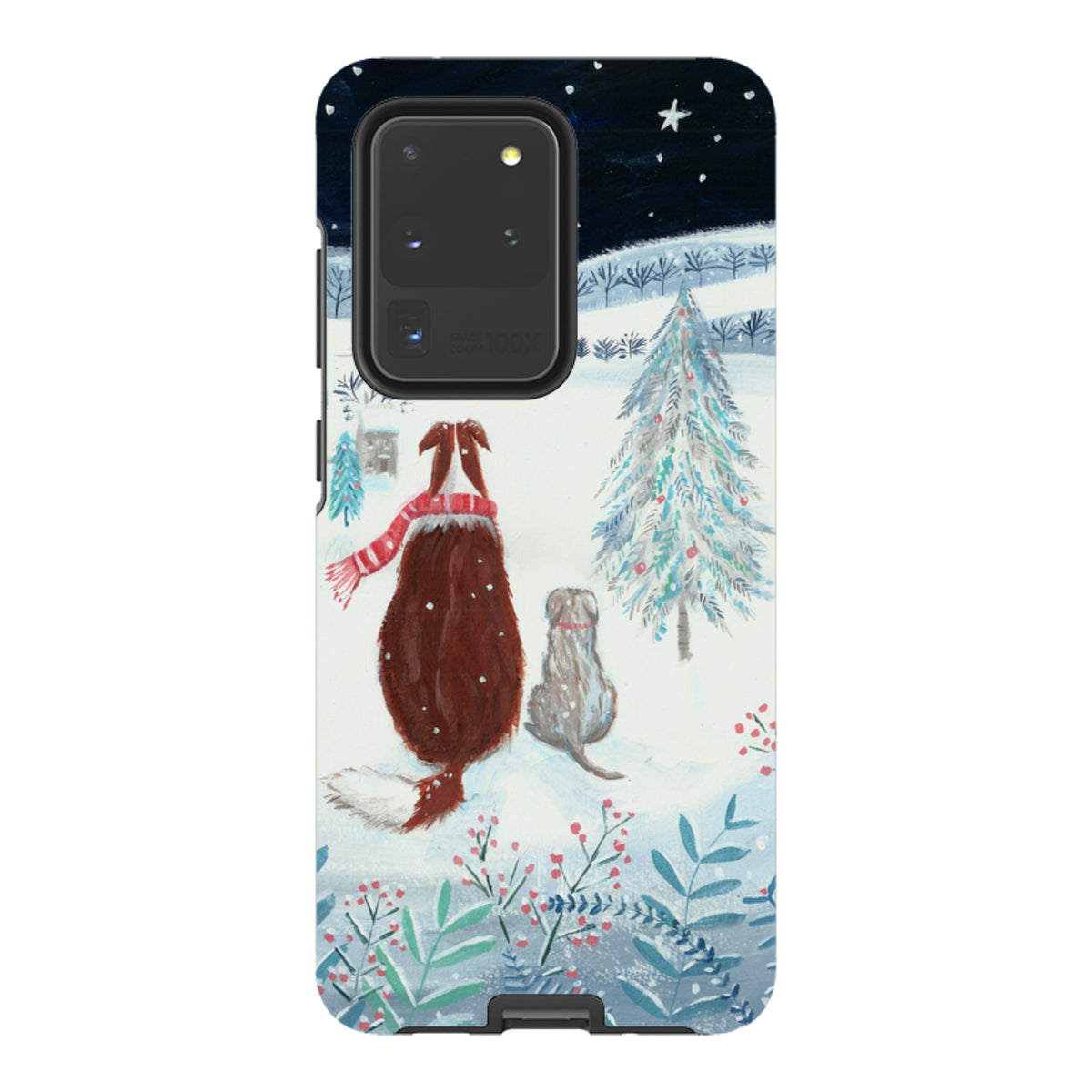 Samsung Tough Case - Schneehunde von Mary Stubberfield