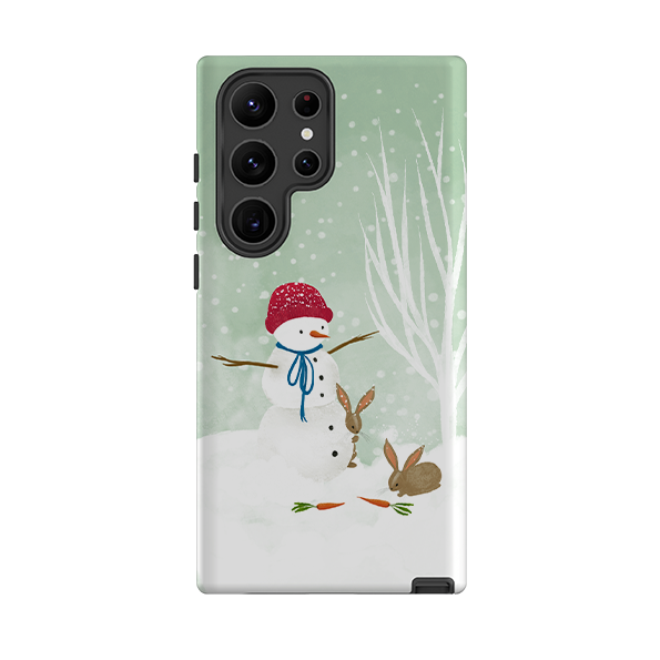 Samsung Tough Case - Snowman By Katherine Quinn