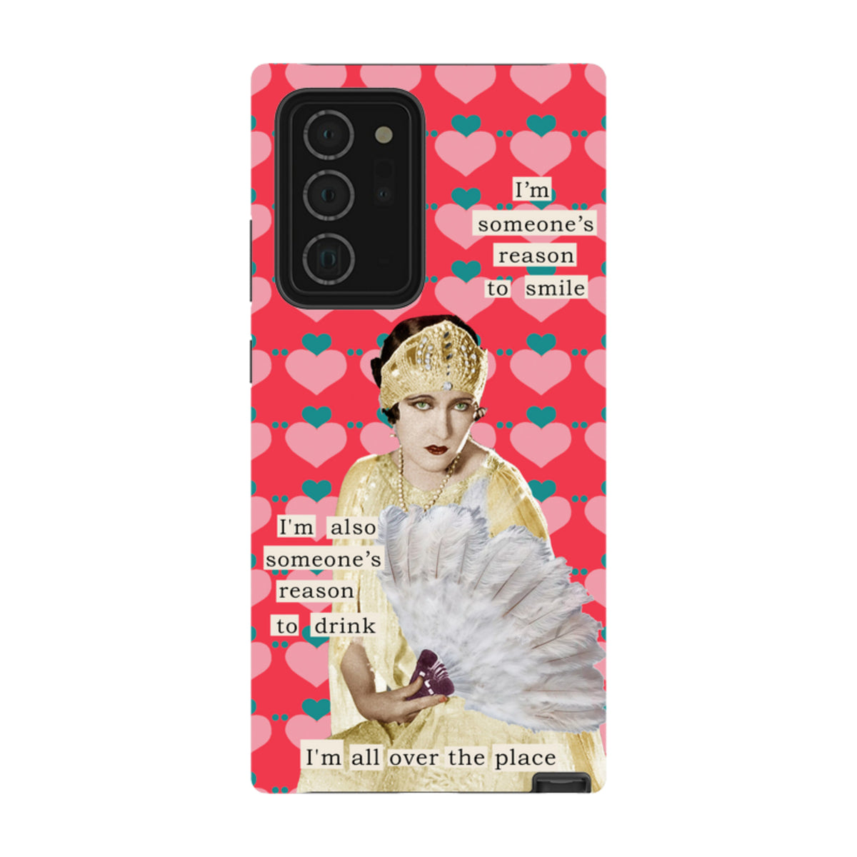 Samsung Tough Case - Someones reason to smile By Clare Jordan