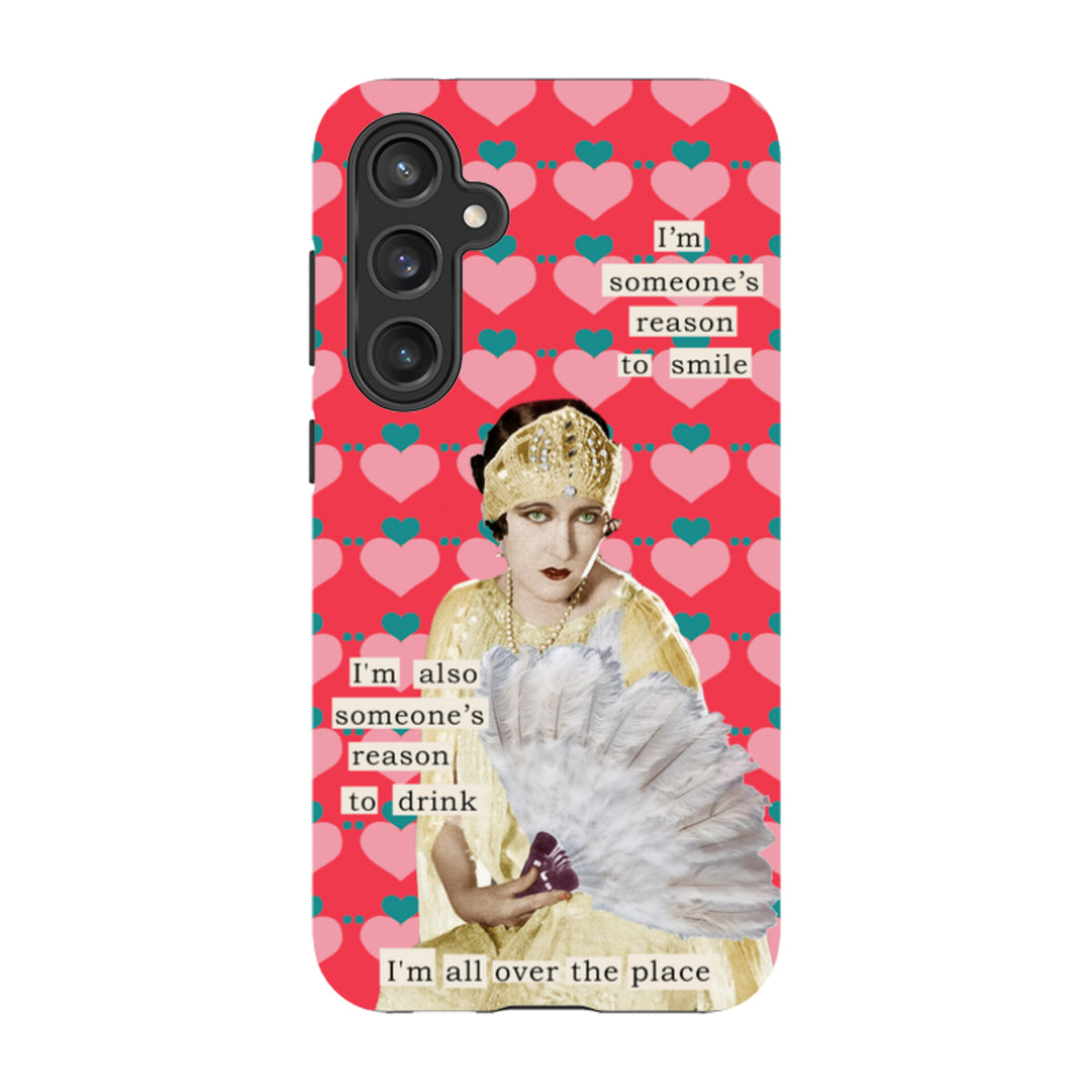 Samsung Tough Case - Someones reason to smile By Clare Jordan