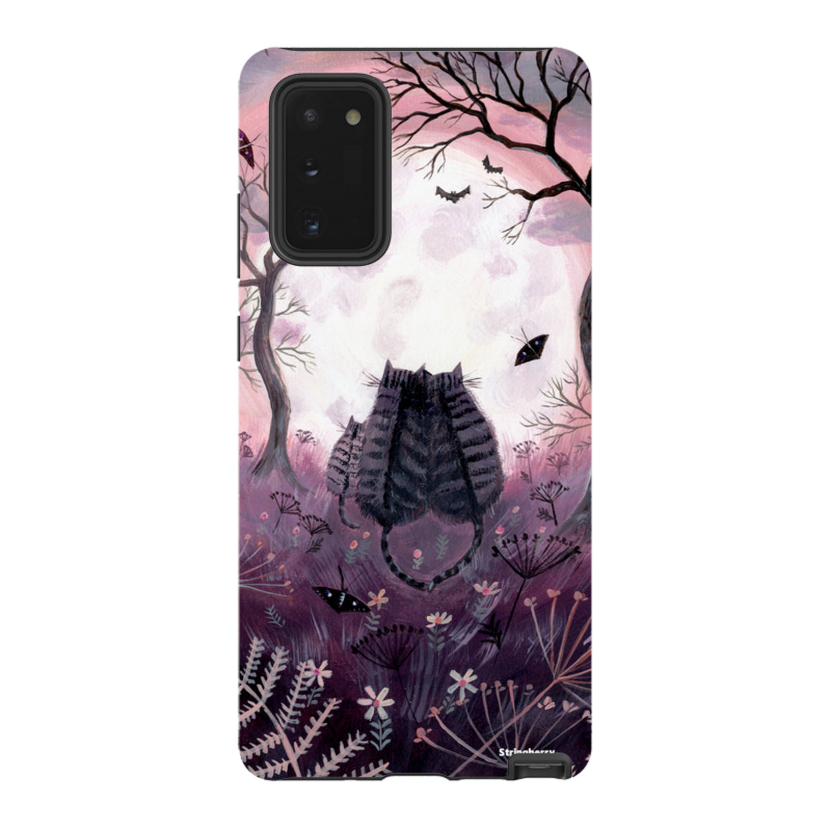 Samsung Tough Case - Spooky Cats By Mary Stubberfield