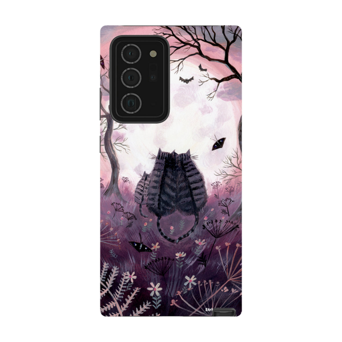 Samsung Tough Case - Spooky Cats By Mary Stubberfield