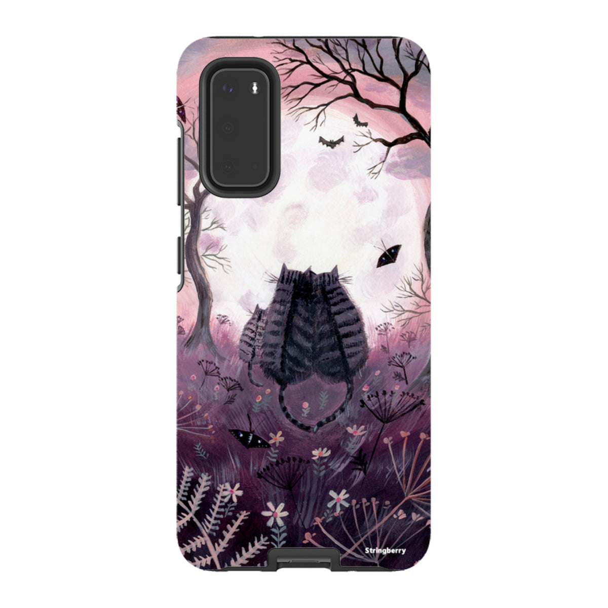 Samsung Tough Case - Spooky Cats By Mary Stubberfield