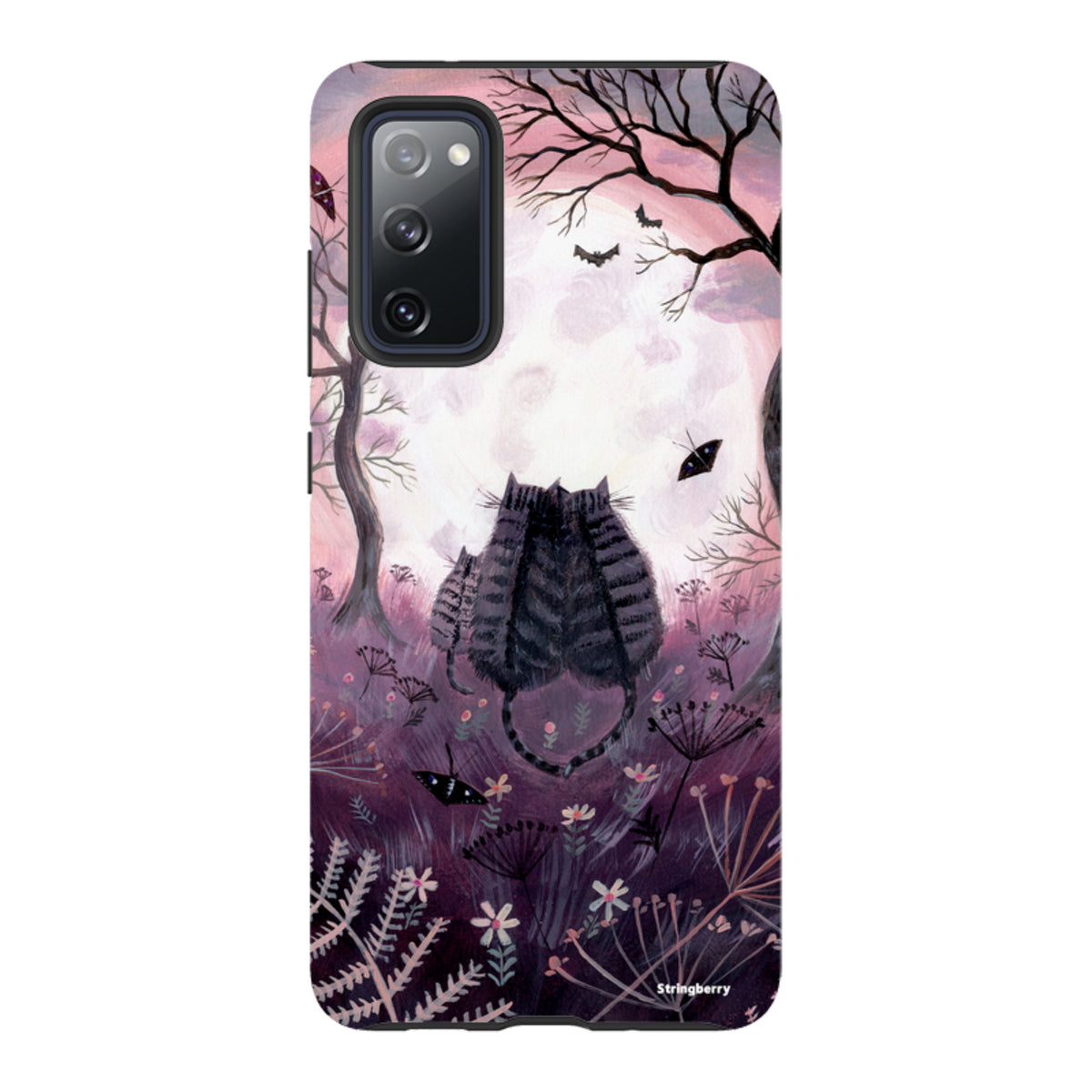 Samsung Tough Case - Spooky Cats By Mary Stubberfield
