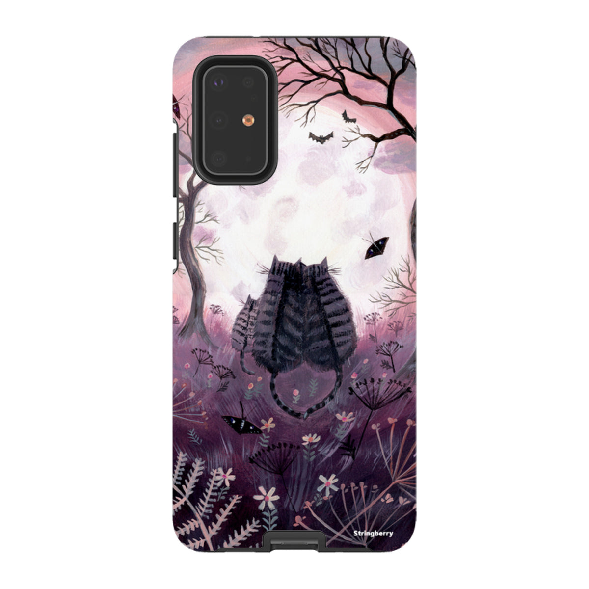 Samsung Tough Case - Spooky Cats By Mary Stubberfield