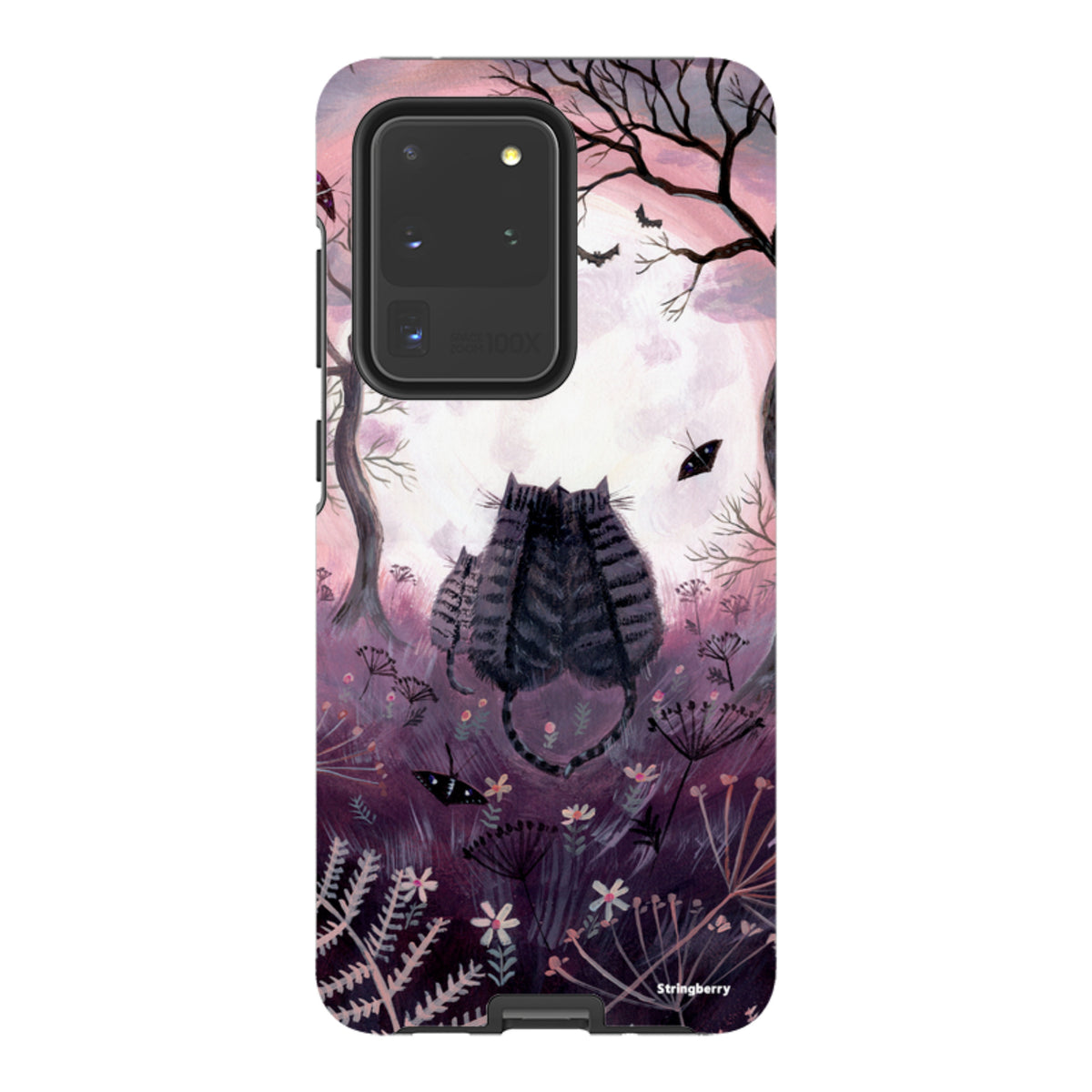 Samsung Tough Case - Spooky Cats By Mary Stubberfield