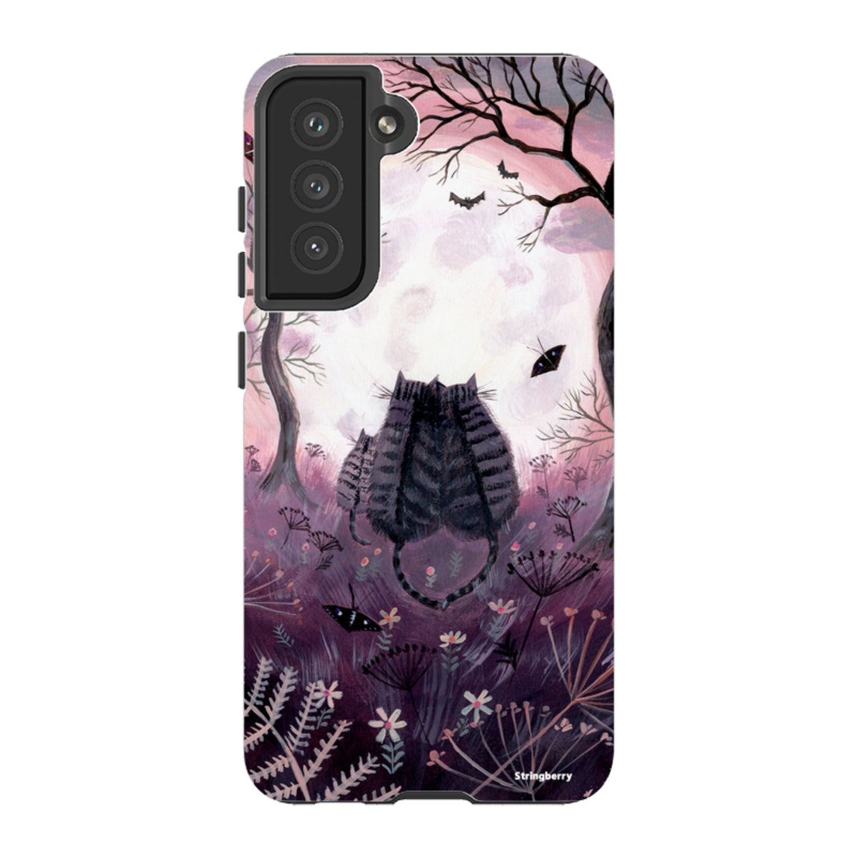 Samsung Tough Case - Spooky Cats By Mary Stubberfield
