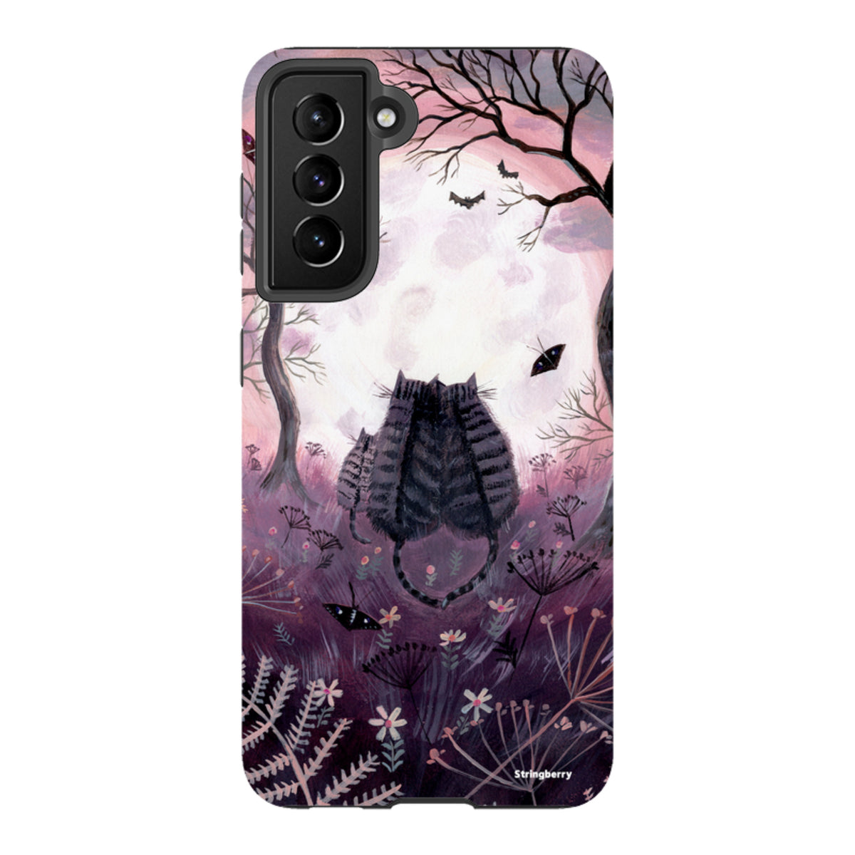 Samsung Tough Case - Spooky Cats By Mary Stubberfield