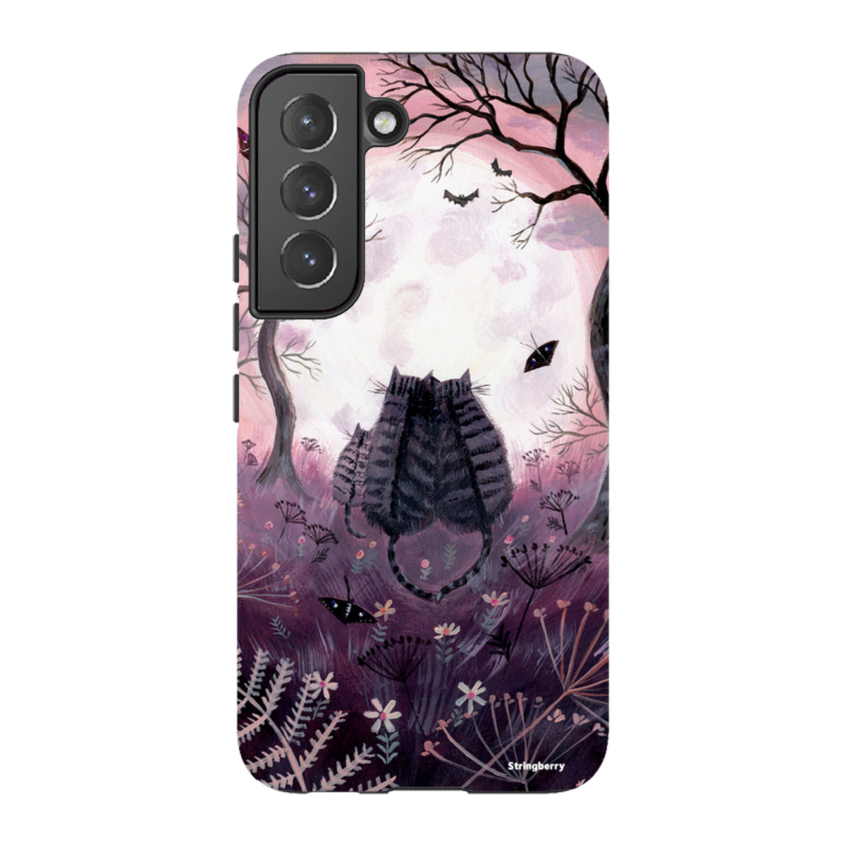 Samsung Tough Case - Spooky Cats By Mary Stubberfield