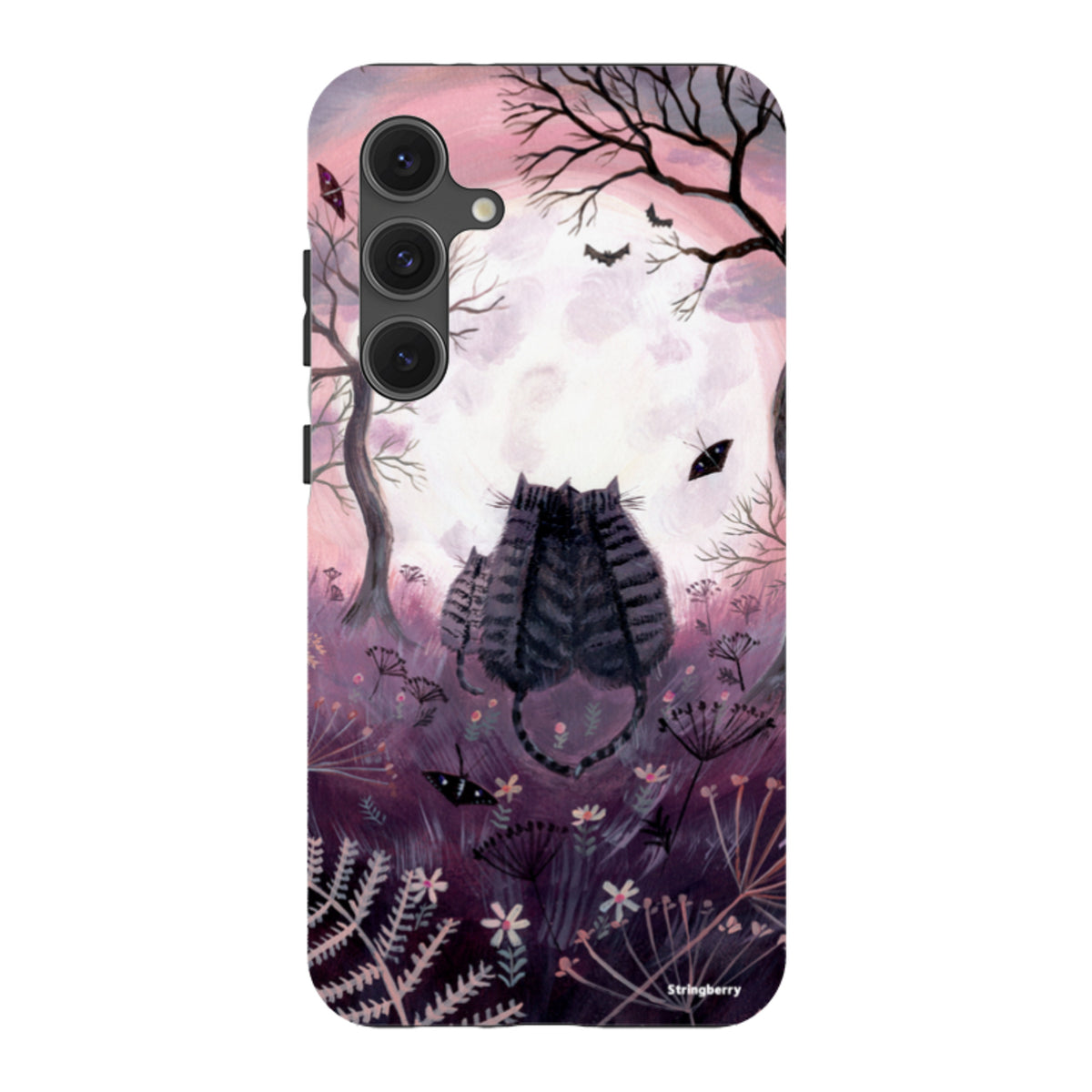 Samsung Tough Case - Spooky Cats By Mary Stubberfield