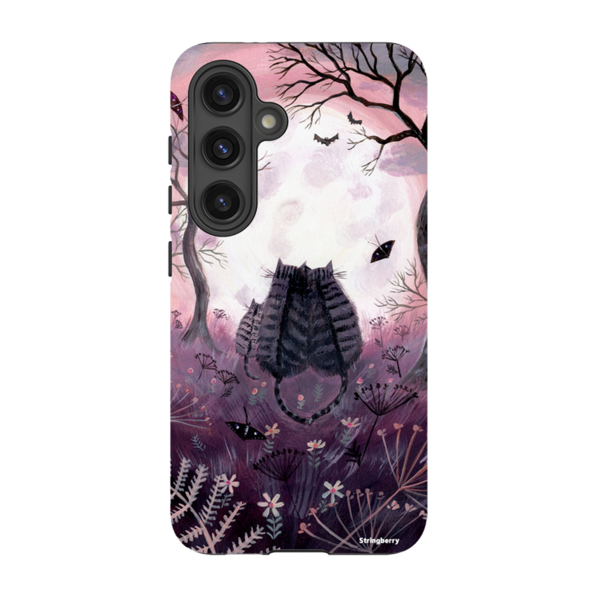 Samsung Tough Case - Spooky Cats By Mary Stubberfield