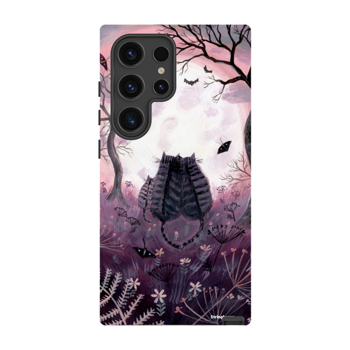 Samsung Tough Case - Spooky Cats By Mary Stubberfield
