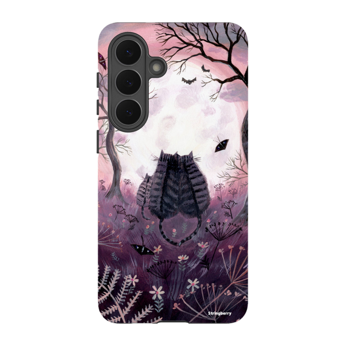 Samsung Tough Case - Spooky Cats By Mary Stubberfield