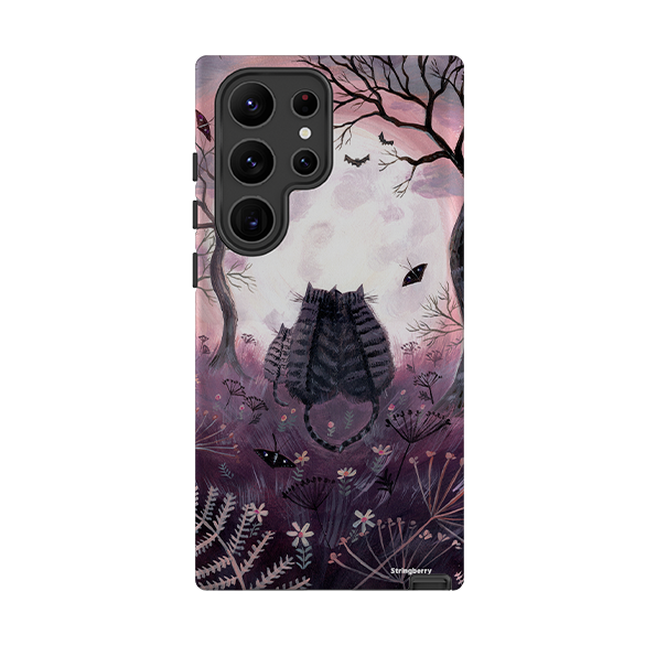 Samsung Tough Case - Spooky Cats von Mary Stubberfield